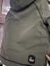 JEEP SPIRIT吉普男士羽绒服冬季加厚2025新款潮牌感休闲防寒服连帽工装外套男 JEEP军绿色 【90%顾客购买】 L 【偏大一码 建议115-140斤】 实拍图