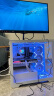 爱国者（aigo）月光宝盒 镜 白色 游戏台式电脑机箱 支持双360水冷/E-ATX主板/Type-c/白色海景房/4090显卡 实拍图