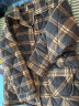 传美（Chuanmei）冬季男士睡衣纯棉夹棉三层加厚保暖男式棉袄可外穿大码家居服套装 CM3010 175【XL】 实拍图