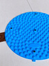 圆形指压板脚底按摩原地跑步超慢跑垫脚底穴位成人慢跑足底按摩垫 蓝色【圆形直径约55cm】 实拍图