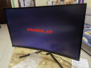熊猫（PANDA)27英寸R1500曲率 原生165Hz高刷电竞屏 1080P全高清 RGB炫彩灯效 电竞游戏电脑显示器 实拍图