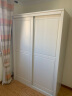 兰古居全实木欧式衣柜推拉滑门1.2米1.6美式风格卧室白色1.4趟移门衣橱 象牙白 1.2米 晒单实拍图