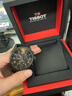 天梭（TISSOT）【新年礼物】瑞士1853手表 新款速驰系列计时码运动防水男表 黑盘皮带T116.617.36.052.00 实拍图