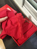 雅鹿女士内裤女本命年骐骥红色棉质女式蕾丝三角少女学生性感四条马年 福星高照- 4条 L 实拍图