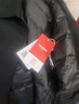 鸭鸭（YAYA）鹅绒夹克羽绒服男短款翻领中老年秋冬厚款保暖外套23793黑色180 实拍图
