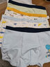 俞兆林4条装儿童内裤男宝宝中大童棉质舒适短裤青少年四季卡通平角裤 熊仔气球 150 建议体重50-62斤 实拍图