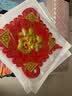 吉善堂中国结挂件新年春节年货婚庆乔迁礼品电视背景墙饰挂饰新居装饰品 40#富贵福挂鱼 实拍图