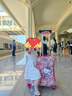 Hello Kitty凯蒂猫儿童行李箱可坐骑行拉杆箱女万向轮旅行箱经典款 经典粉18030 20英寸 【1-4岁适用】 实拍图