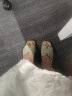 拔佳（Bata）外穿拖鞋女夏季商场新款羊皮舒适软底罗马风凉拖ARP05BT3 绿色 38 晒单实拍图