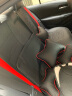 适用于适用于丰田卡罗拉座套全包真皮汽车四季坐垫1.6/1.2t双擎座椅套 豪华版(全皮款)黑红色 晒单实拍图