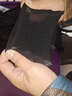 瑶益高领打底衫女2025秋冬装弹力网纱长袖修身上衣百搭通勤百搭小衫 【6036黑色加绒高领】 3XL 实拍图