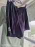 蕉内（Bananain）王一博同款305H纯棉睡衣男女士100%棉情侣家居服短袖短裤套装夏季 【短裤款素色-女】浅岩绿 L 实拍图