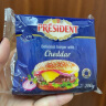 总统（President）法国进口汉堡专用切达芝士片（奶酪制品）200g一包 披萨 马苏里拉 实拍图