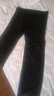 罗蒙高档商务休闲裤男士春秋季款修身西裤黑色西装裤宽松直筒长裤子 黑色 34 （2尺7） 实拍图