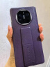 皮皮壳适用华为MateX5真皮防摔手机壳高档商务折叠屏手机中轴腕带 紫色腕带中轴（带高清膜） HUAWEI华为MateX5/X5典藏版 晒单实拍图