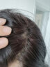 仙女湖口红式染发笔天然植物持久遮盖白发一次性不易掉色孕妇可用染发棒 咖啡色 2支 实拍图
