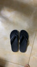 crocs卡骆驰贝雅卡骆班运动拖鞋男鞋女鞋居家夹脚平底人字拖鞋|205393 黑色/白色-066 36 /37(220mm) 实拍图