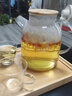 美斯尼 玻璃茶壶泡茶壶花果茶冷饮凉水壶加厚耐热烧水壶家用茶具套装 1600ml 壶 +4 品杯 +竹茶盘 实拍图