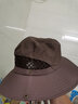 杉沓 帽子男夏季遮阳帽户外骑行帽夏天防晒帽旅游休闲韩版渔夫帽男士登山钓鱼帽太阳帽沙滩草帽男 咖啡色 均码 渔夫帽 实拍图