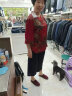 缇米媗妈妈夏装小衫套装中老年女中国风盘扣时尚印花上衣宽松大码两件套 红色（单上衣8066） 2XL建议穿110-120斤 晒单实拍图