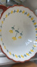 佩尔森山菊花9.5双耳汤碗家用高颜值小清新陶瓷大碗防烫螺丝粉面碗带勺 晒单实拍图