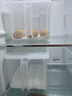 家の物语（KATEI STORY）日本进口大容量冰箱保鲜盒食品级蔬菜水果鸡蛋收纳盒带盖抽屉收纳 白色（半透明盖子） 6.3L 单件装 实拍图