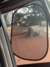聚惠汽车遮阳挡遮阳板车内网纱窗吸盘式太阳侧窗遮光帘车用后窗档套装 侧窗四件套黑色网纱窗遮阳帘【车型通用】 实拍图