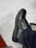 金利来（goldlion）男鞋男士休闲鞋时尚舒适耐磨休闲皮鞋50623011401A-黑色-41码 晒单实拍图