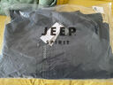 JEEP SPIRIT吉普冲锋衣男春秋夹克防风外套三合一户外连帽登山服 银灰 L 实拍图