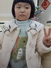 戴维贝拉（DAVE＆BELLA）童装雪尼尔针织衫男童儿童毛衣女童冬季婴儿宝宝秋冬女孩男孩冬款 薄荷绿DBM19608 140 cm（建议身高130-140cm） 实拍图