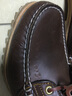 添柏岚（Timberland）官方男鞋经典船鞋牛皮手工缝制乐福鞋偏大|30003 30003W/棕色/宽版  偏大：正常脚型推荐小半码 41 实拍图