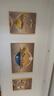诗六艺家饰客厅装饰画北欧现代简约沙发背景墙挂画三联画大气轻奢壁画晶瓷画 福禄高照（铝合金外框） 镶钻画左右60*80+中间120*80亮面 实拍图
