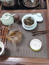 康韵 功夫茶具配件茶垫茶盘垫茶席纤维过滤网垫易清洗 茶叶渣过滤小茶台茶叶渣垫隔茶渣网 02款乌金款-中号 实拍图