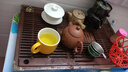 陶迷（TAOMI）茶壶单壶陶瓷泡茶壶家用白瓷汝窑开片可养功夫茶具茶水分离沏茶壶 粗陶清韵侧把壶 180ml 101mL(含)-200mL(含) 实拍图