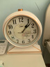 康巴丝（Compas） 座钟欧式复古钟表台式客厅摆件台钟创意卧室床头时钟大号石英钟 实拍图