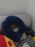 卡莱饰充气U型枕便携吹气枕飞机旅行护颈椎枕汽车u形午睡枕4件套蓝色 实拍图