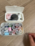 日本Imakara针线盒家用套装手工收纳针线盒多用途旅游便携缝纫缝补材料工具包 双层针线盒 实拍图