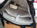 粤东升电脑包手提单肩男女士笔记本联想华为matebook苹果macbook 黑色-防震气垫+单独肩带 【大号】适用15.3-16寸 实拍图