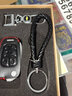 适用于雪佛兰钥匙包真皮钥匙套科沃兹迈锐宝科鲁兹赛欧3创酷科帕奇沃兰多专用男女雪弗兰汽车钥匙扣装饰 雪佛兰C款黑红 实拍图