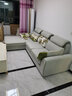 掌上明珠家居（M&Z）布艺沙发客厅雪尼尔沙发可拆洗直排三人位现代简约沙发组合 3+右妃【约2.8米】 实拍图