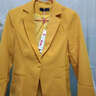 简蜓小西装女春季新款短款外套长袖一粒扣韩版修身气质OL百搭西服 长袖黄色西装+同款吊带 XL （建议：110-118斤） 实拍图
