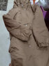 衣典零一（LEDIALYI）羽绒棉服女中长款2023冬季女装新款时尚休闲中年棉袄棉衣加厚外套 咖啡色 L（建议110-120斤） 实拍图