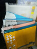 富美高（FolderMate） A4防水文件袋 高中小学生科目分类 资料试卷透明拉边袋 网格收纳袋 蓝色 1个 实拍图