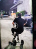 tomofree电动三轮车便携可折叠锂电男女成人平衡车代步休闲老年人电动车 【三轮】黑色/十寸充气轮/越野款 实拍图