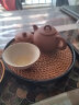 哲明越南老藤编杯垫 茶垫茶具藤木养壶垫 杯托铁壶紫砂壶托壶托干泡垫 18厘米-单片 实拍图
