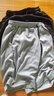 佐尚鸟短裤男夏季百搭运动冰丝裤宽松速干五分裤青年潮流休闲篮球沙滩裤 黑色+浅灰 M-建议80-100斤左右 实拍图