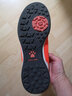 卡尔美（KELME）儿童足球鞋魔术贴免系带碎钉TF透气学生球鞋6873003 荧光橙 39 实拍图