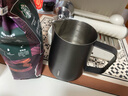SIMELO咖啡杯拉花缸咖啡拉花杯304不锈钢奶泡杯600ML黑灰色旗舰版 实拍图