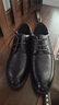 奥康皮鞋男内增高皮鞋男皮鞋秋冬款增高透气新款真皮男士商务正装 黑色/增高6厘米 40 实拍图