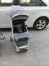 贝尔贝尔（bair）婴儿推车轻便儿童手推车折叠婴儿车拉杆式可坐可躺 琥珀灰 箱 实拍图